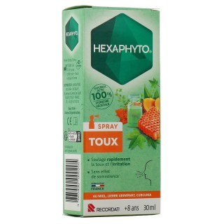Spray toux Hexaphyto Bouchara - Toux et irritation - 30ml