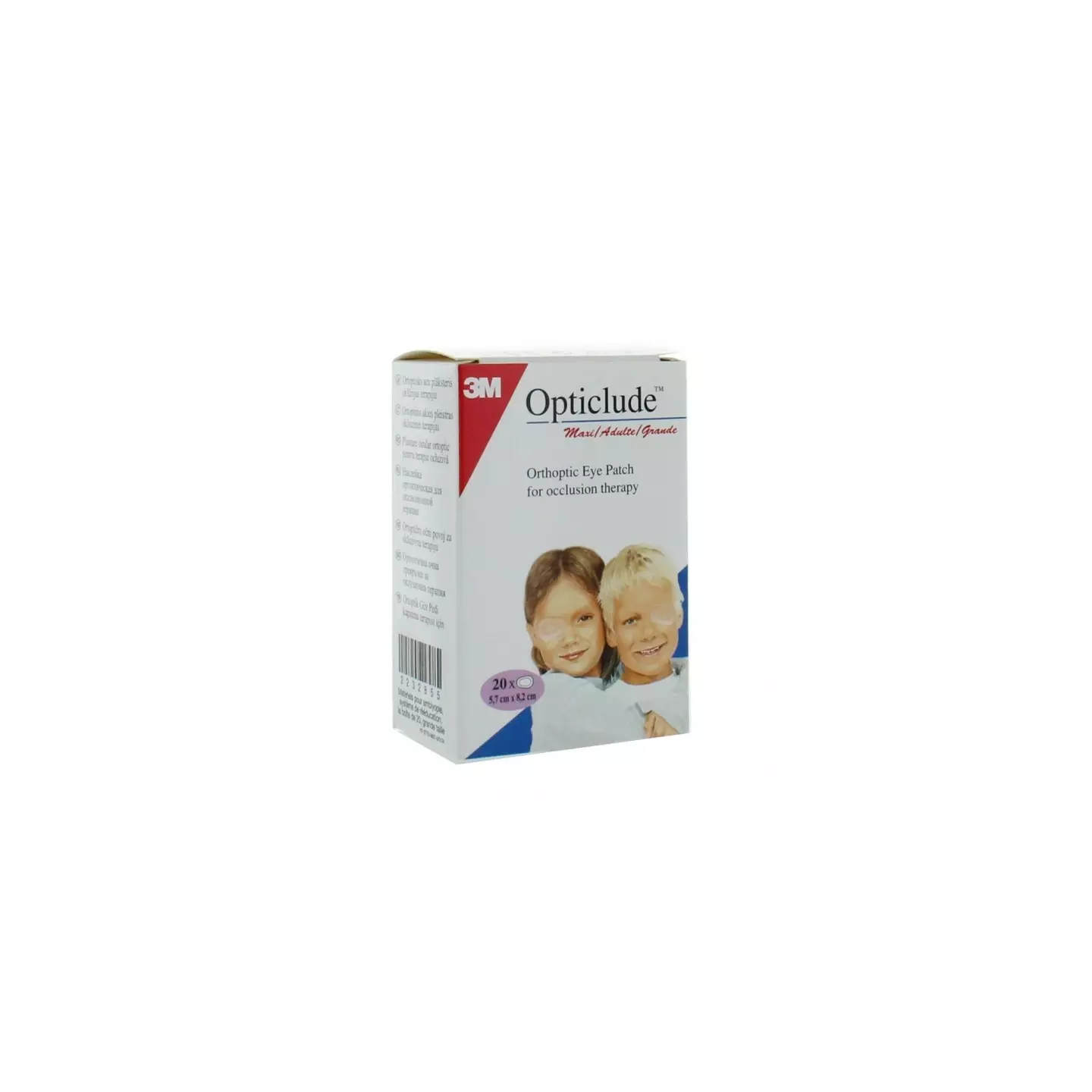 Patch Orthopédique Réutilisable PokYell - Pour Amblyopie (Œil Paresseux) Enfants/Adultes - Lavable à La Main