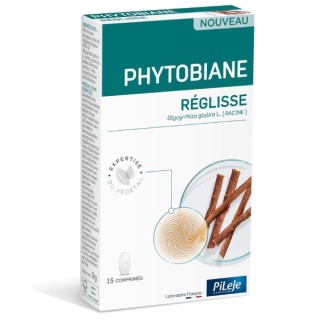 Phytobiane Réglisse Pileje - 15 comprimés