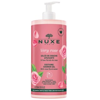Gelée de douche apaisante Very Rose de Nuxe - Peaux normales - 750ml