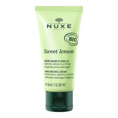 Crème mains et ongles Bio Sweet Lemon de Nuxe - 50ml