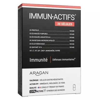 Synactifs IMMUN Actifs 30 Gélules