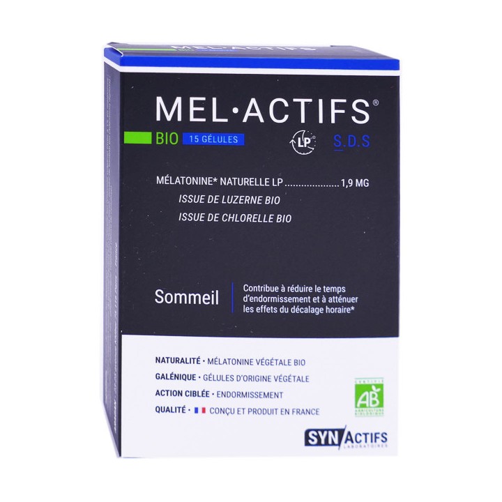 Synactifs Mela green 15 gélules