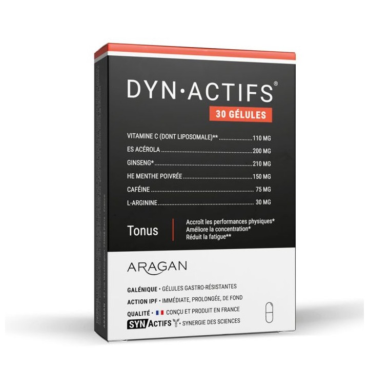 Synactifs DYN Actifs Tonus 30 Gélules