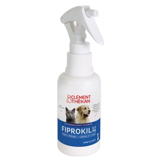 Clément thekan fiprokil chat et chien spray 100 ml