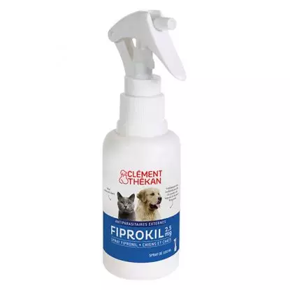 Clément thekan fiprokil chat et chien spray 100 ml