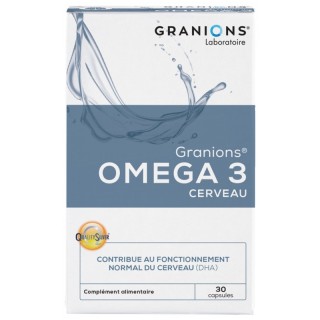 Granions Omega 3 cerveau 30capsules
