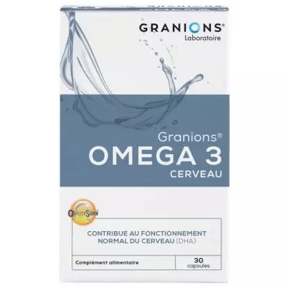 Granions Omega 3 cerveau 30capsules