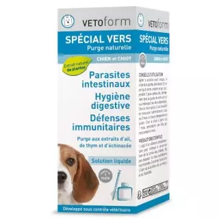 Vetoform Spécial Vers Solution Chien 50 ml