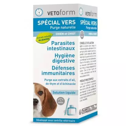 Vetoform Spécial Vers Solution Chien 50 ml