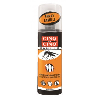 Cinq sur Cinq Famille Lotion Anti-Moustiques 100 ml