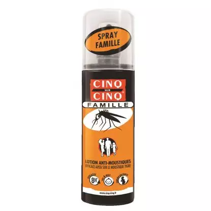 Cinq sur Cinq Famille Lotion Anti-Moustiques 100 ml
