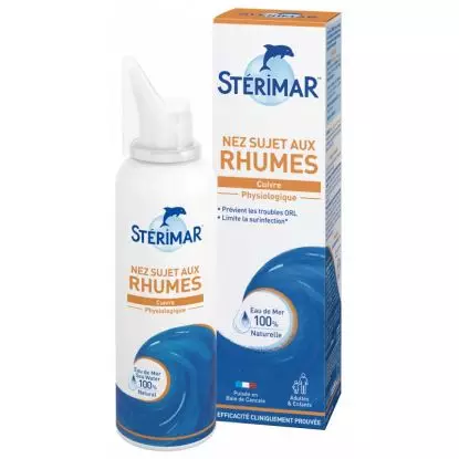 SterimarCuivre Cu Nez sujet aux infections 100ml