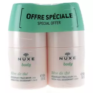 Nuxe Body déodorant longue durée - 2x50ml