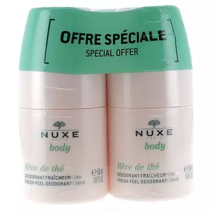 Nuxe Body déodorant longue durée - 2x50ml