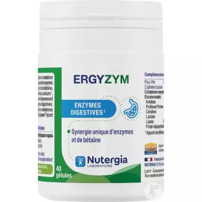 Nutergia Ergyzym - 40 gélules