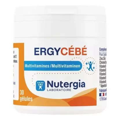 Nutergia Ergycébé - 30 gélules