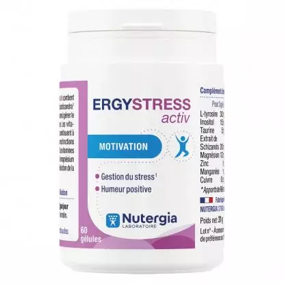 Nutergia Ergystress Activ - 60 gélules