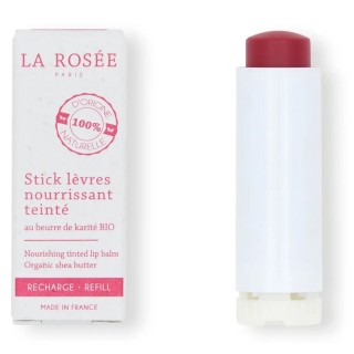 Recharge stick lèvres nourrissant teinté framboise La Rosée - 4,5g