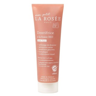 Dentifrice à la fraise Bio bébé Mon Petit La Rosée - 50g