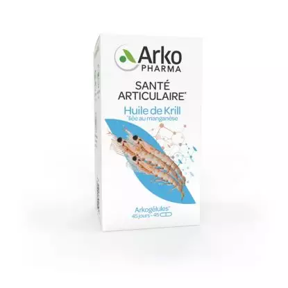 Arkogélules Huile de KRILL 45 Gélules