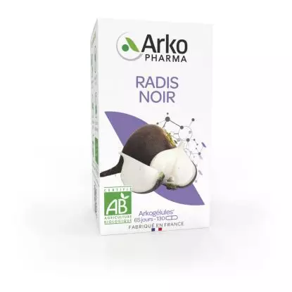 Arkogélules Radis Noir Bio - 130 gélules
