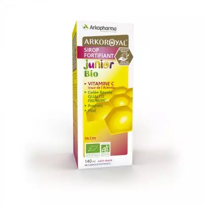 ArkoRoyal sirop fortifiant Junior Bio - 140ml