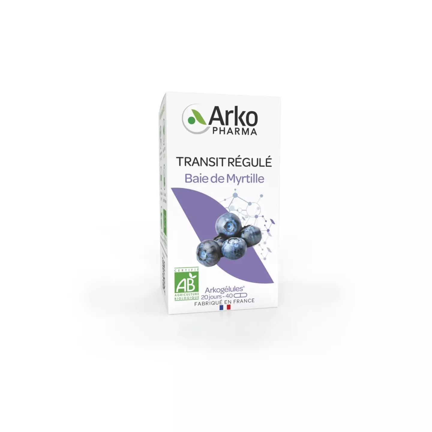 Complément Alimentaire Myrtille François Nature - 240 Gélules - Antioxydant Vision