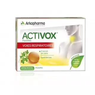 Arkopharma Activox Menthe eucalyptus - 24 pastilles