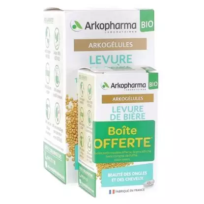 Arkopharma Arkogélules Levure de bière Bio - 15 gélules + 45 Offertes