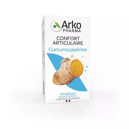 Arkopharma Curcuma Pipérine 40 Capsules