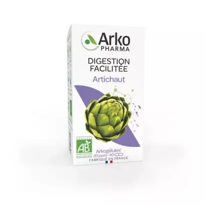 Arkopharma Arkogélules Artichaut Bio - 40 gélules