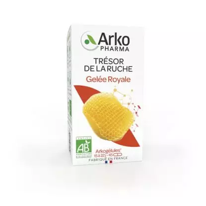 Arkogélules gelée royale Bio - 45 gélules