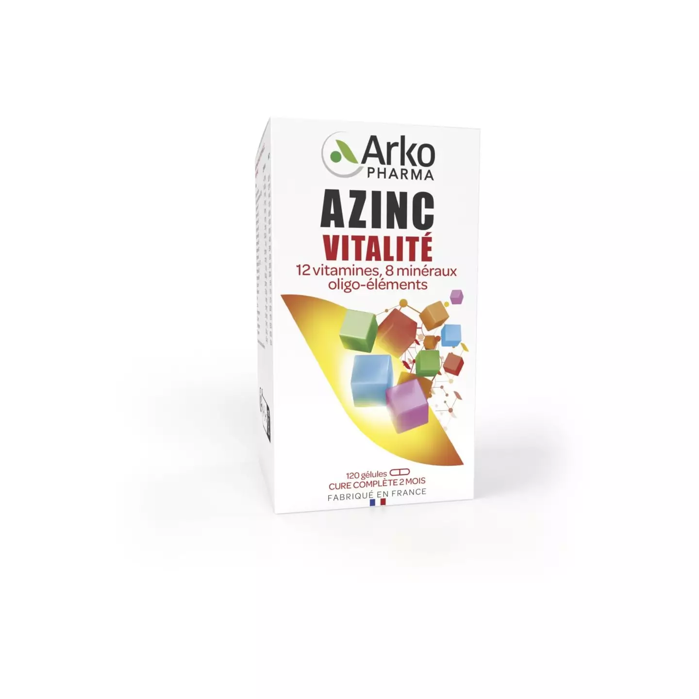 Complément Alimentaire Azinc Forme Et Vitalité - 120 Gélules - Pour Adultes