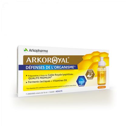 ArkoRoyal défenses de l'organisme adulte - 7 unidoses