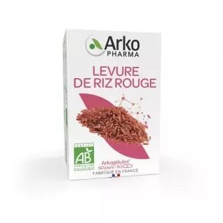 Arkogélules Levure de Riz Rouge Bio - 60 gélules