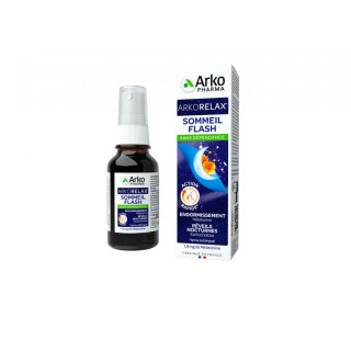 Arkorelax sommeil flash 1.9 mg mélatonine spray20 ml