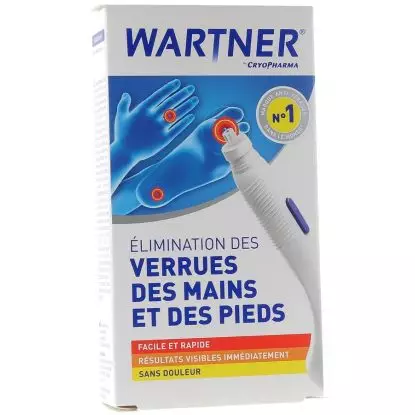 Wartner Cryopharma Stylo Anti-verrues mains et pieds - 1,5ml