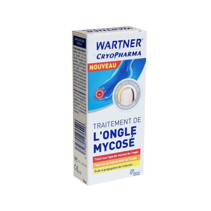 Wartner Cryopharma Traitement de l'ongle mycosé - 7ml