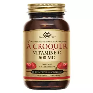 Solgar Vitamine C 500mg 90 comprimés