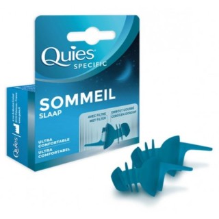Protection auditive sommeil Quies Specific - 1 paire réutilisable