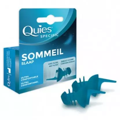 Protection auditive sommeil Quies Specific - 1 paire réutilisable