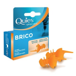 Protection auditive brico Quies Specific - 1 paire réutilisable
