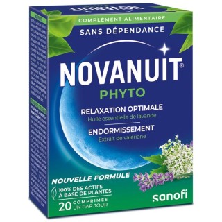 Novanuit Phyto Sanofi - Relaxation optimale - 20 comprimés