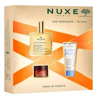Coffret Les Iconiques de Nuxe - Coffret cadeau - 3 soins iconiques