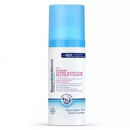 Crème visage nutritive reconstituante BepanthenDerma - 50ml