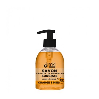 Savon de Marseille liquide orange & miel MKL - Lavage - 300ml