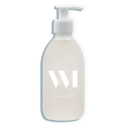 Gel lavant mains WhatMatters - Flacon verre rechargeable 290ml