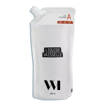 Liquide vaisselle fleur d'oranger WhatMatters - Recharge 580ml