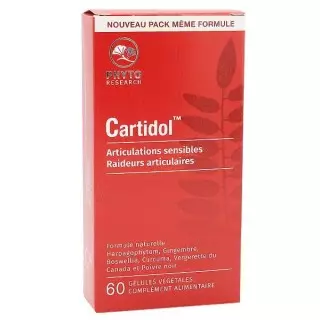 Cartidol Phytoresearch - Confort articulaire - 60 gélules